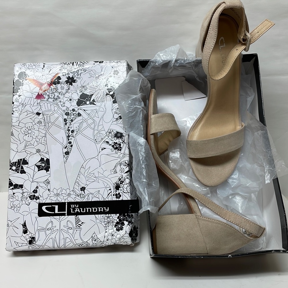 ♦️Host Pick♦️Chinese Laundry - CL Joy Nude 9.5M - Picture 3 of 15